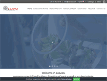 Tablet Screenshot of clavisa.com